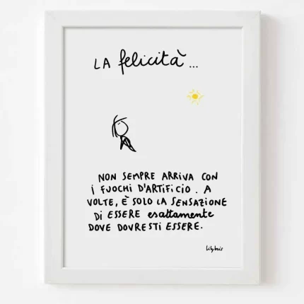 La Felicità è... | Quadro