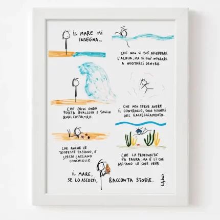 Il mare mi insegna | Quadro