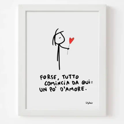 Un po' d'amore | Quadro